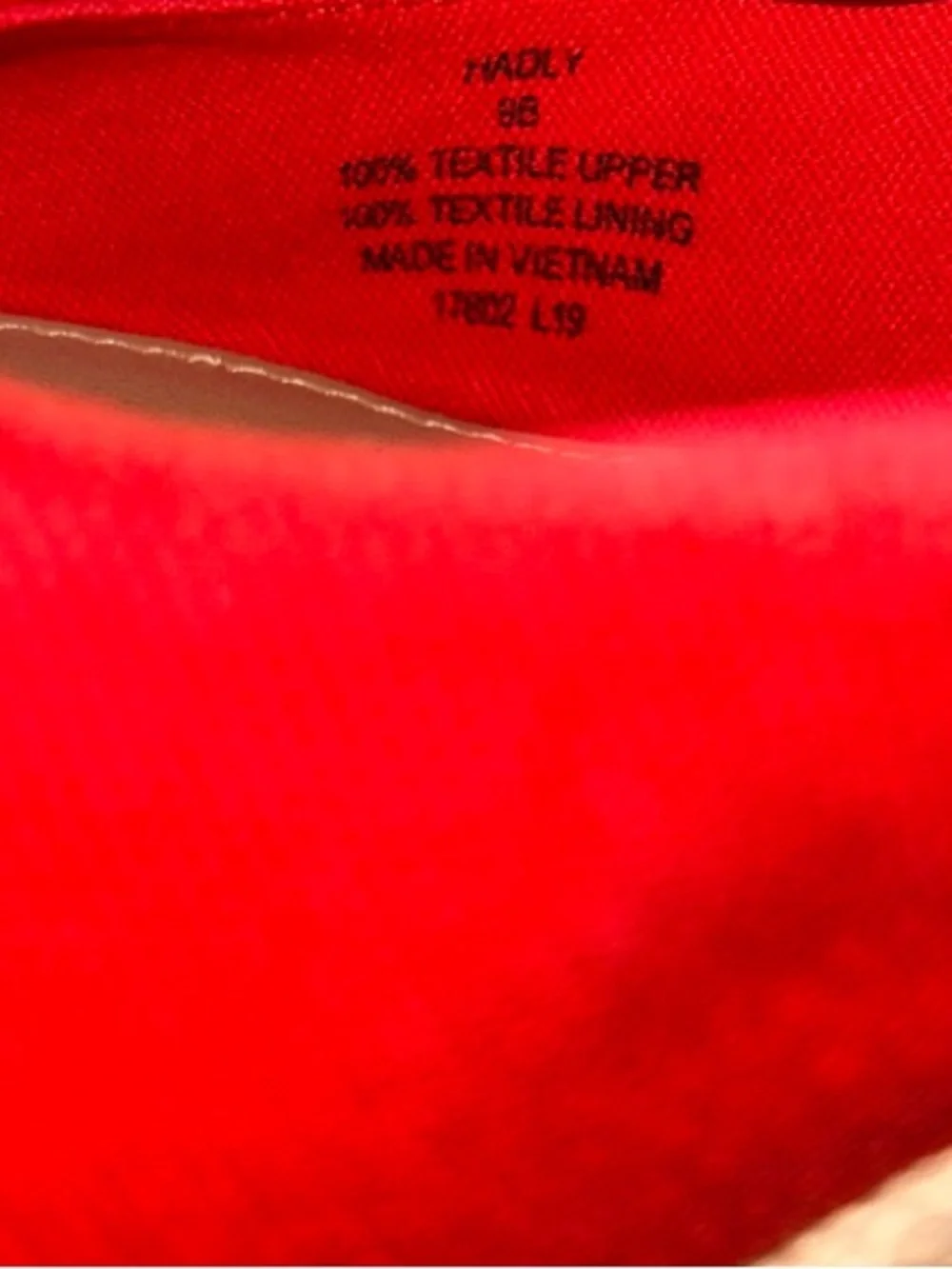 Lauren Ralph Lauren NWOB Bright Red Slingback Espadrille Wedge Sandals Size 9